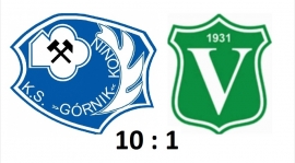 Górnik Konin - Victoria Września 10:1