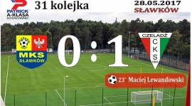 Lewandowski daje zwycięstwo ze Sławkowem