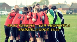 Mecz wyjazdowy z Piastem Belęcin