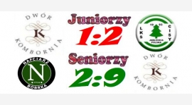Wysokie zwycięstwo seniorów w Bóbrce i porażka juniorów