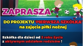 Nabory do Pierwszej Szkółki (od 2 roku życia!)