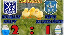 KOLEJNE ZWYCIĘSTWO KOLEJARZA !
