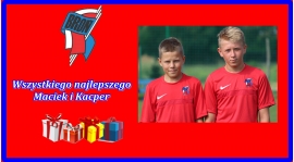 URODZINY MAĆKA I KACPRA