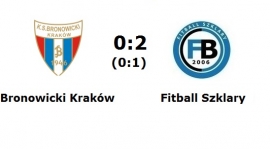 B klasa gr. II: Bronowicki Kraków - Fitball Szklary 0:2