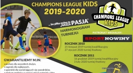 "Champions League KIDS 2019-2020" - zaproszenie