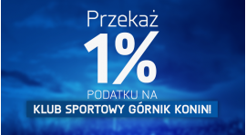 1% podatku na KS Górnik Konin