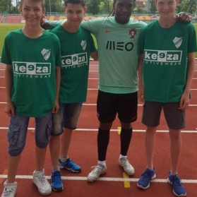 Trampkarze Cuiavii na treningu reprezentacji U21 Portugalii