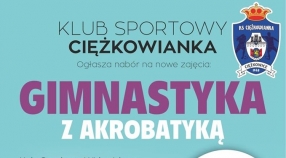 Zajęcia z Akrobatyki i Gimnastyki Sportowej ZAPISY !!!