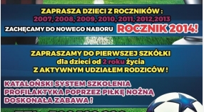 Rozpoczynamy nabór do drużyny rocznika 2014!!!