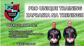 PRO UNIQUE TRAINING ZAPRASZA !!!