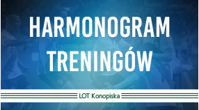 Harmonogram treningów na listopad-marzec 2019/2020