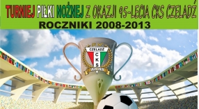 Turniej piłki nożnej grup młodzieżowych z okazji 95-lecia CKS Czeladź