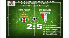 CKS Czeladź wygrywa w Psarach