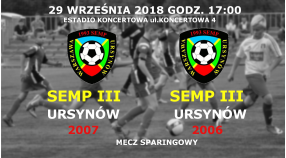 Sparing dla 3-ciej grupy treningowej