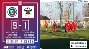 Goleada na zakończenie rundy!