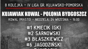 Skład na dzisiejszy mecz w Kowalu