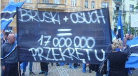 ZAWISZA NIGDY NIE ZGINIE - demonstracja kibiców