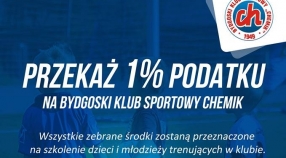 Przekaż 1% podatku na akademię Chemika!