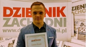 Łukasz Porada Trenerem Młodzieży Miasta Zabrze roku 2017 w plebiscycie Dziennika Zachodniego