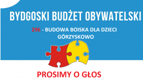 Prosimy o głos w Bydgoskim Budżecie Obywatelskim!