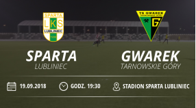 Juniorzy Starsi LKS "Sparta" Lubliniec vsTS Gwarek Tarnowskie Góry