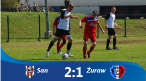 Mecz walki: San 2-1 Żuraw