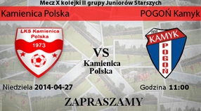 Juniorzy o przełamanie !