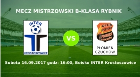 Zapowiedź meczu INTER Krostoszowice - Płomień Czuchów