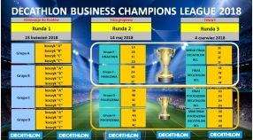 Planowany harmonogram turnieju "DECATHLON Business Champions League 2018"