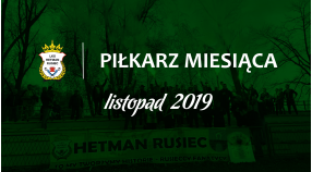 Piłkarz miesiąca - listopad 2019