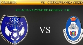 W Derbach Pogórza Ciężkowianka przegrywa w Gromniku.