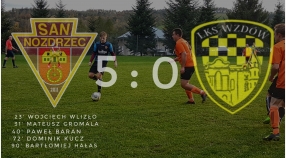 "San I Łaskawy!!!! SAN-Wzdów 5:0