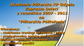 PÓLKOLONIE Z AP KP GDYNIA !