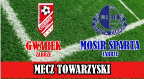 MŁD1 I SKS GWAREK ZABRZE - MOSiR Sparta Zabrze 4:0