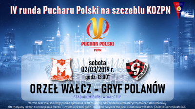 Poznaliśmy datę rozegrania IV rundy Pucharu Polski na szczeblu KOZPN