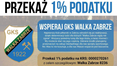 1% PODATKU DLA WALKI