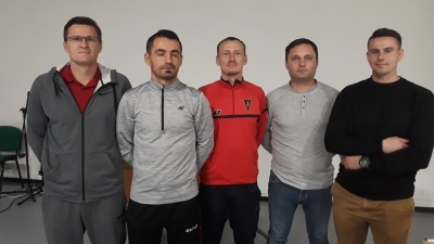 Trenerzy MKS Olimpii Koło na III Konferencji Szkoleniowej w Koninie