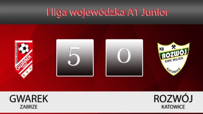 I LA1JS I SKS GWAREK ZABRZE – KS ROZWÓJ KATOWICE 5:0