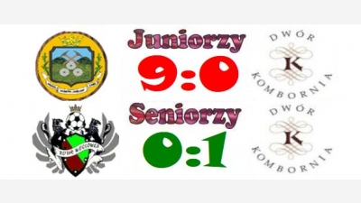 Ważne zwycięstwo seniorów i wysoka porażka juniorów