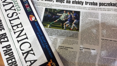 Gazeta Myślenicka podsumowuje rundę jesienną w wykonaniu Orła Myślenice