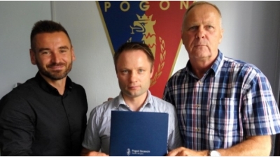 Współpraca Dębu Dębno z Pogonią Szczecin