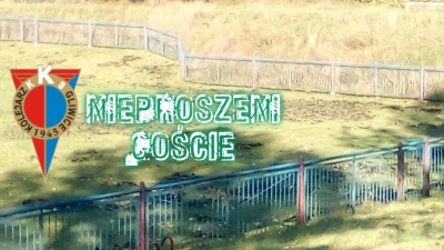 Nieproszeni goście na stadionie Kolejarza