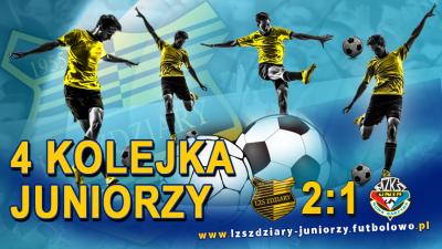 4 Kolejka: LZS Zdziary - Unia Nowa Sarzyna 2:1.