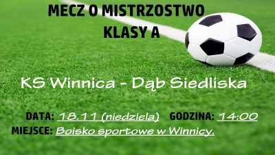 Ostatnia kolejka rundy jesiennej