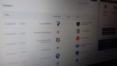 Znamy terminarz ligowy