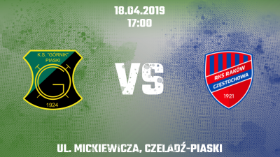 Zapowiedź: Górnik Piaski - Raków II Częstochowa
