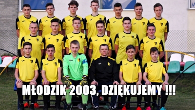 Żegnamy rocznik 2003. Dziękujemy !