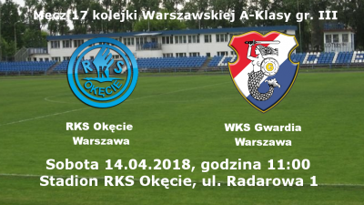 Kolejny przeciwnik - RKS Okęcie