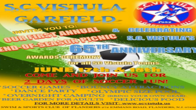 65th Anniversary SC Vistula - Program !