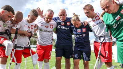 Reprezentacja Polski Amp Futbol w ćwierćfinale Mistrzostw Świata - prowadzi ją Marek Dragosz